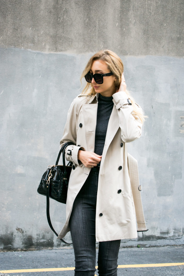 Burberry Trench Coat Look - Chiara