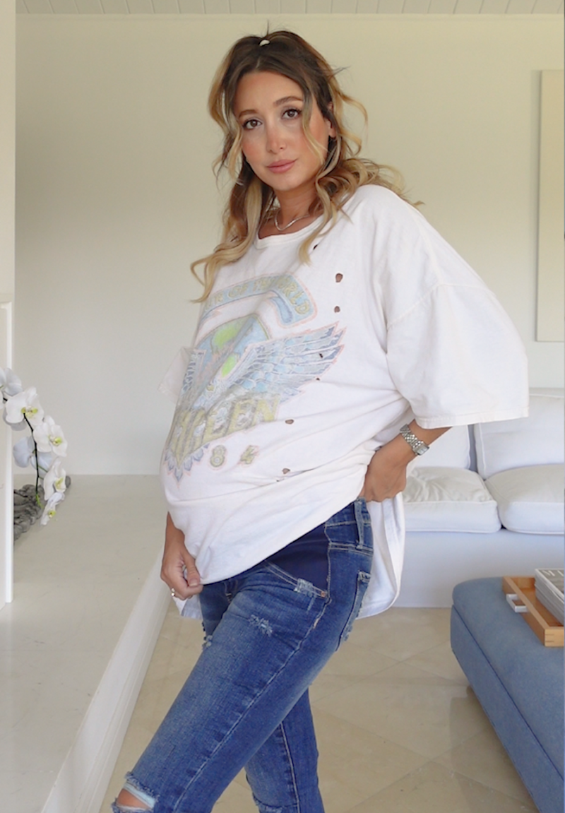 Maternity Jeans Try-On Review - Chiara